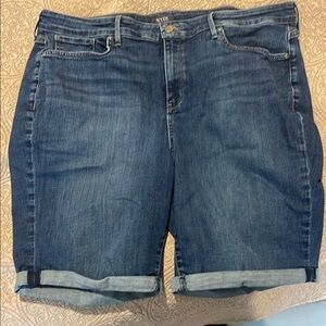 Blue Denim Women's Shorts